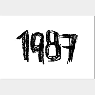 1987 Legend, Birthay Birth Year 1987 Posters and Art